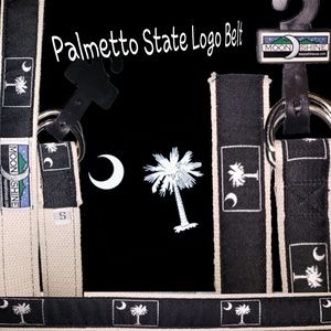 🧣Palmetto State (S.Carolina)🧣 D-Ring Logo Belt🧣